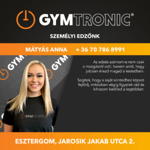 Mátyás Anna személyi edző GYMtronic Esztergom