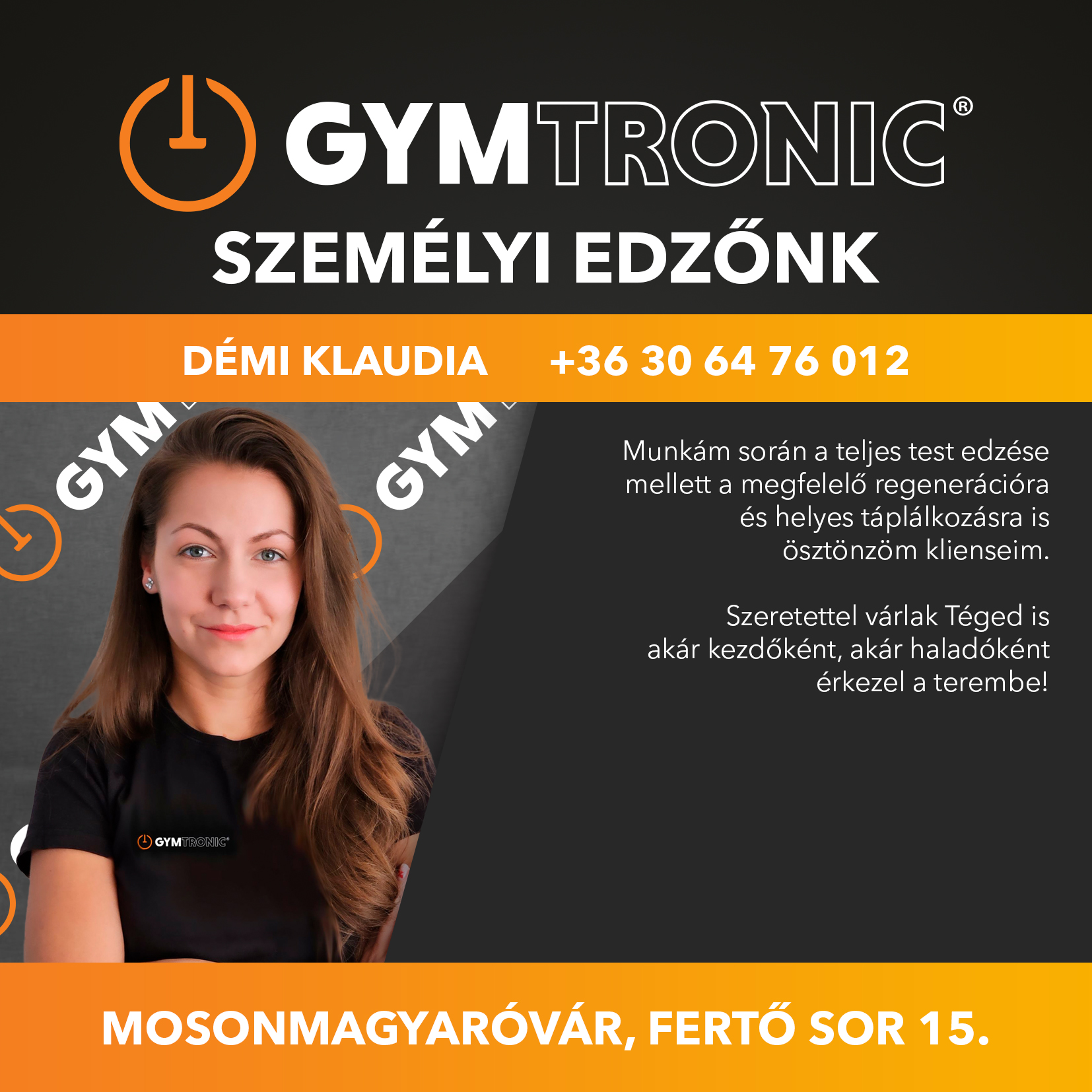 Démi Klaudia GYMtronic Mosonmagyaróvár