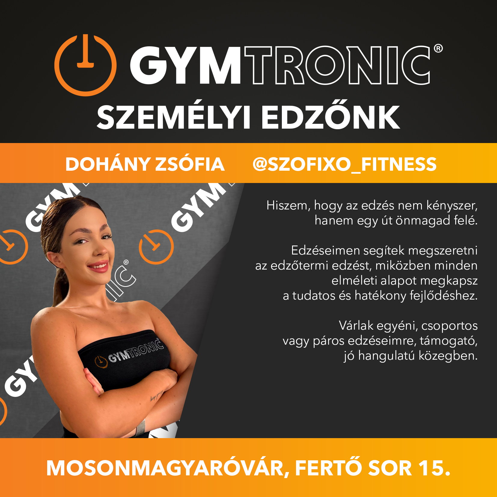 Dohány Zsófia GYMtronic Mosonmagyaróvár
