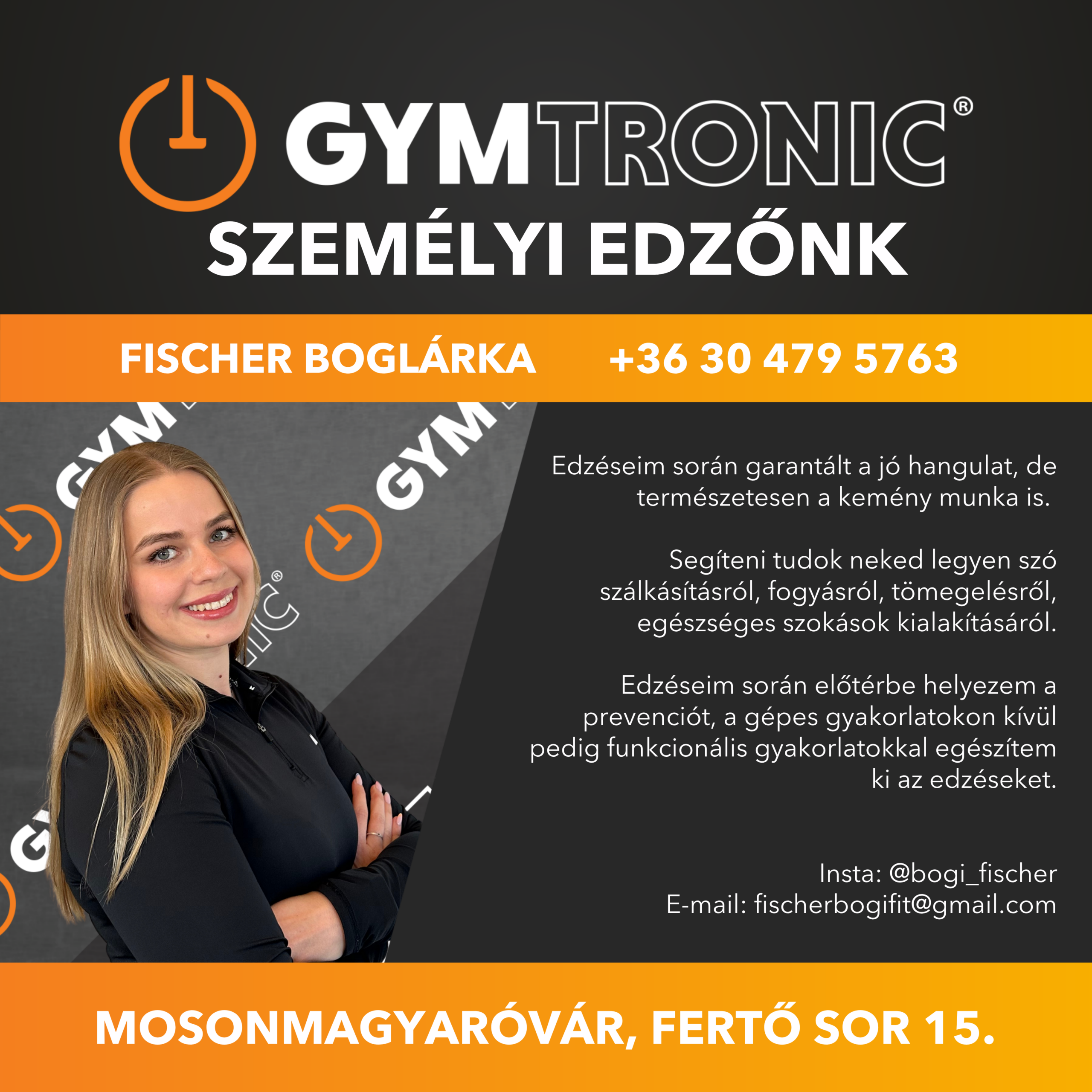 Fischer Boglárka GYMtronic Mosonmagyaróvár