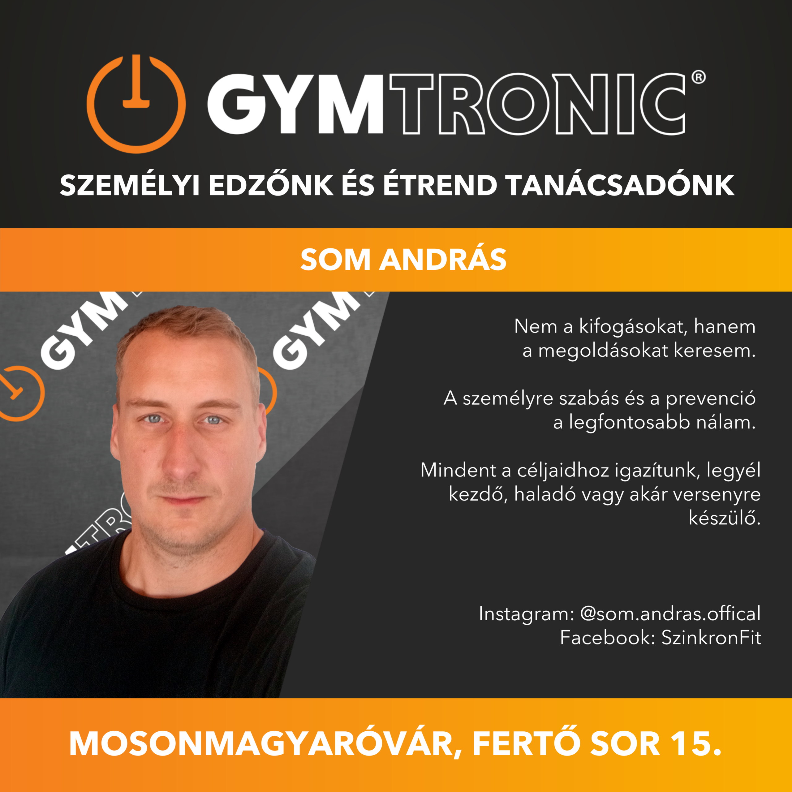 Som András GYMtronic Mosonmagyaróvár