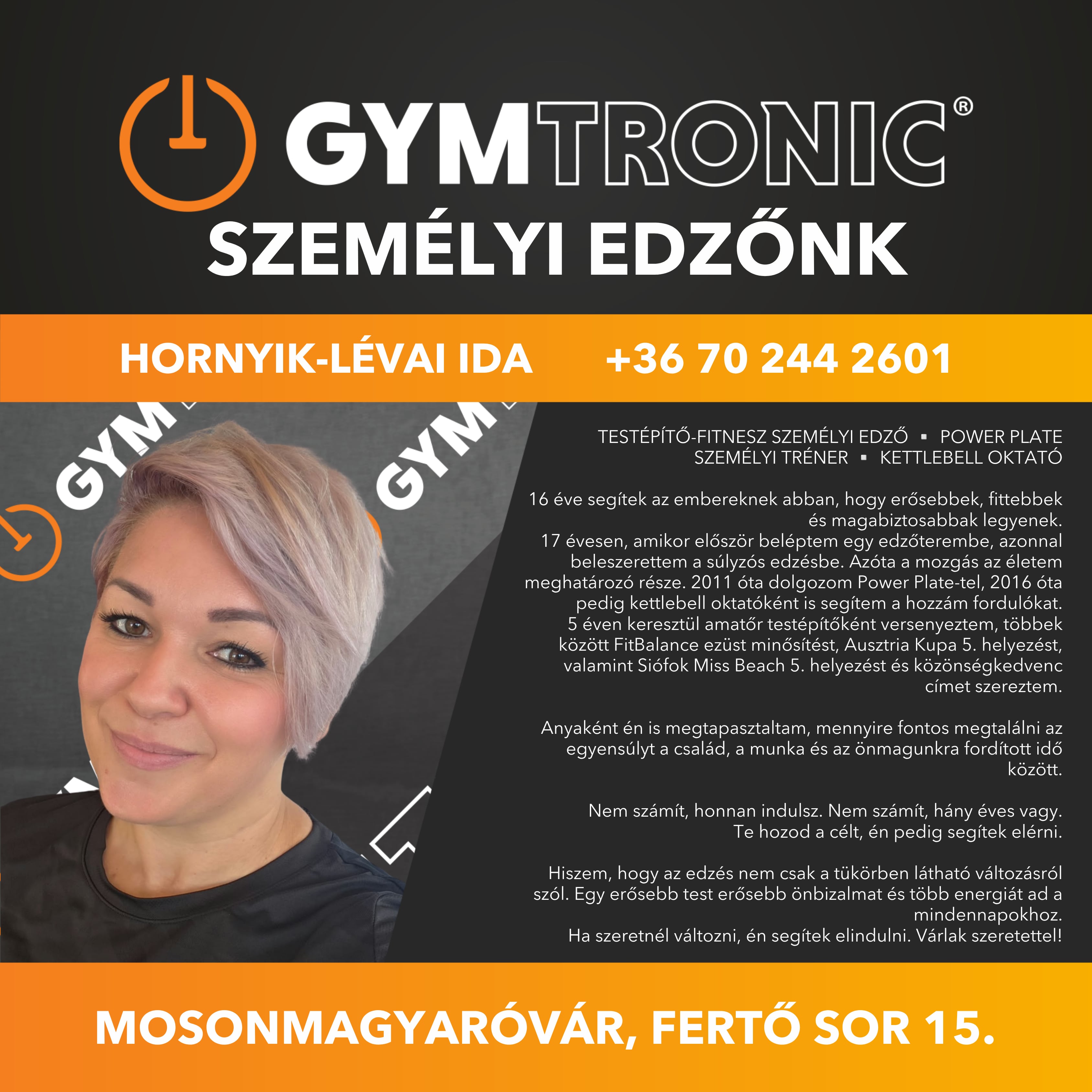 Honyik-Lévai Ida GYMtronic Mosonmagyaróvár