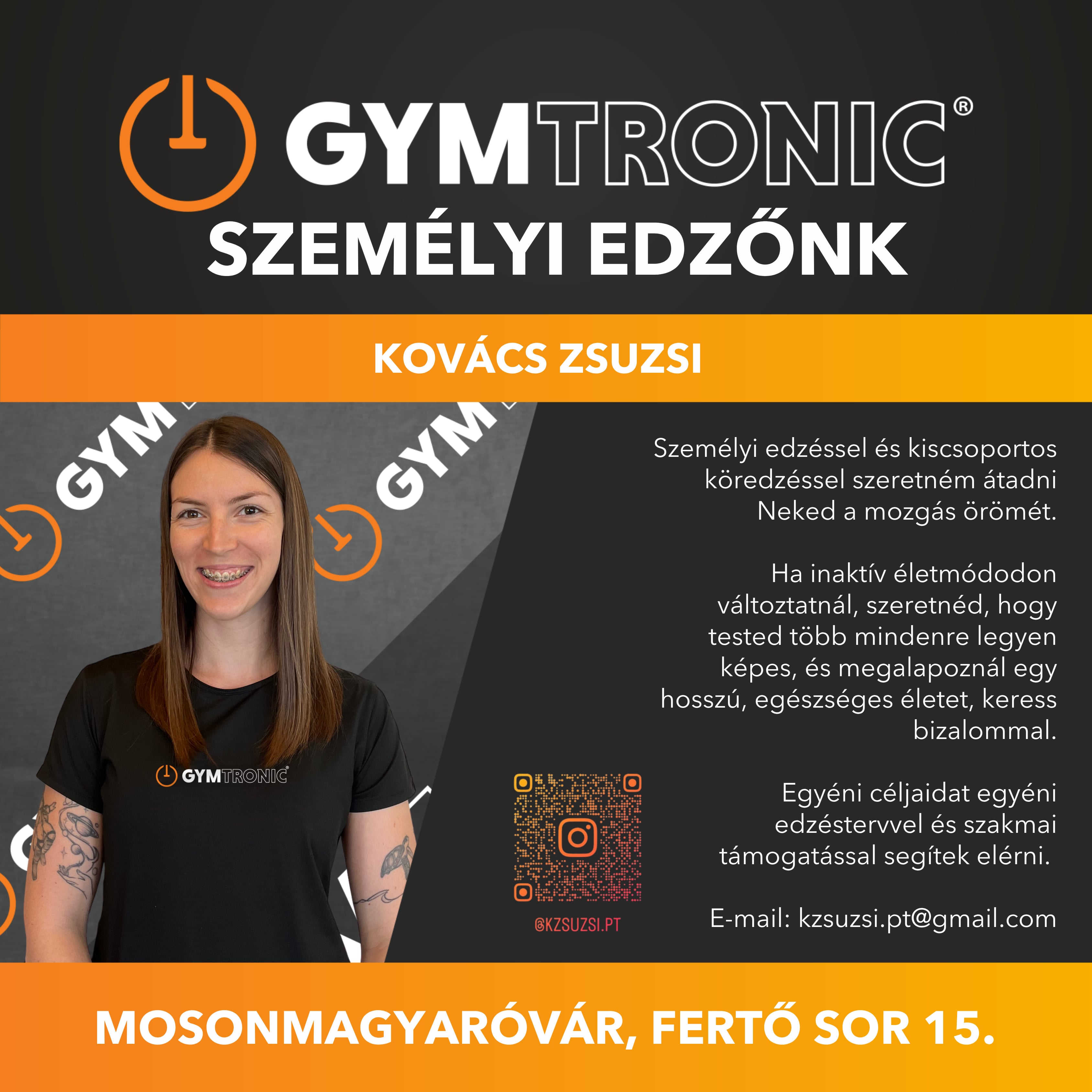 Kovács Zsuzsi GYMtronic Mosonmagyaróvár
